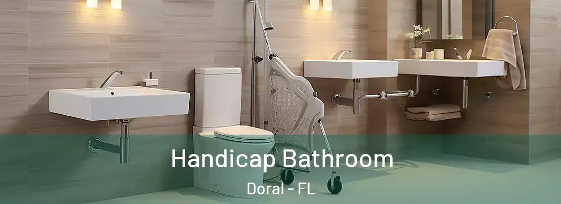  Handicap Bathroom Doral - FL